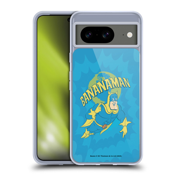Beano Bananaman Graphics World Soft Gel Case for Google Pixel 8