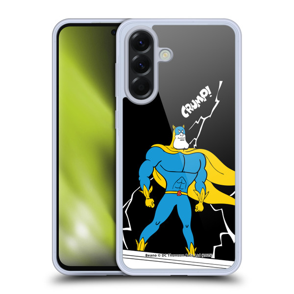 Beano Bananaman Graphics Lightning Soft Gel Case for Samsung Galaxy A56 5G