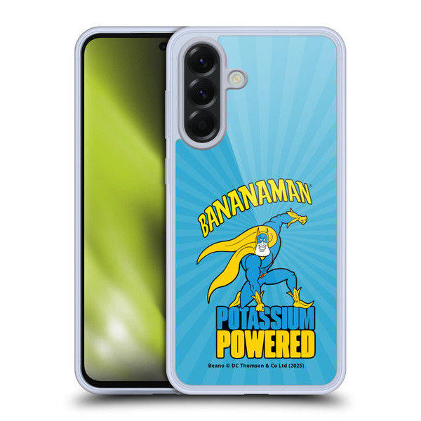 Beano Bananaman Graphics Potassium Powered Soft Gel Case for Samsung Galaxy A56 5G