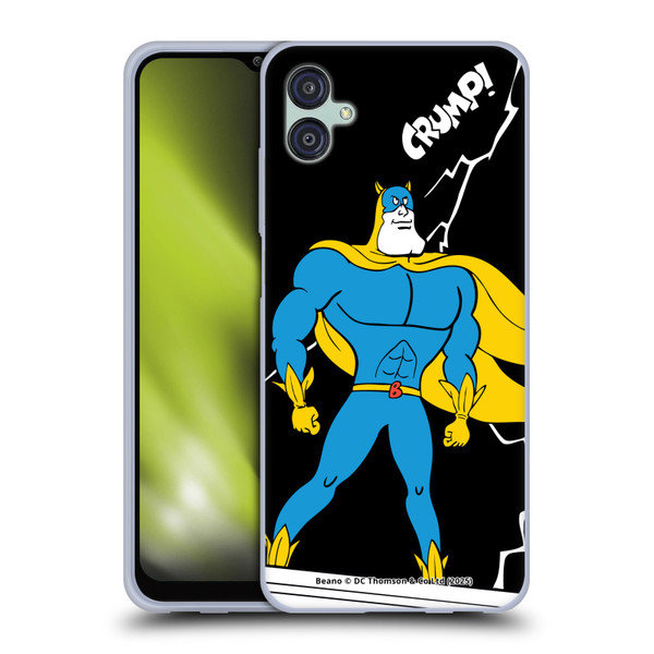 Beano Bananaman Graphics Lightning Soft Gel Case for Samsung Galaxy M04 5G / A04e