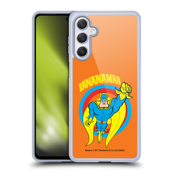 Beano Bananaman Graphics Fly Soft Gel Case for Samsung Galaxy M54 5G
