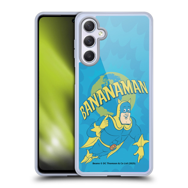 Beano Bananaman Graphics World Soft Gel Case for Samsung Galaxy M54 5G