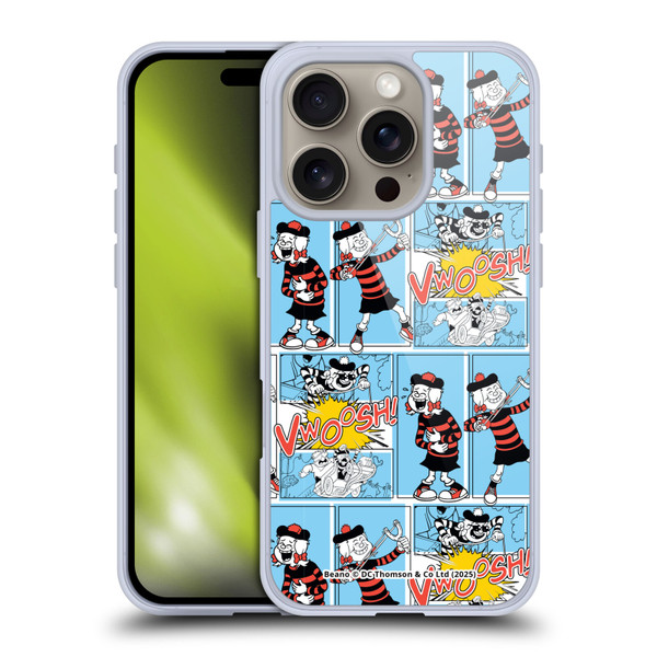 Beano Bananaman Patterns Minnie Soft Gel Case for Apple iPhone 16 Pro & MagSafe