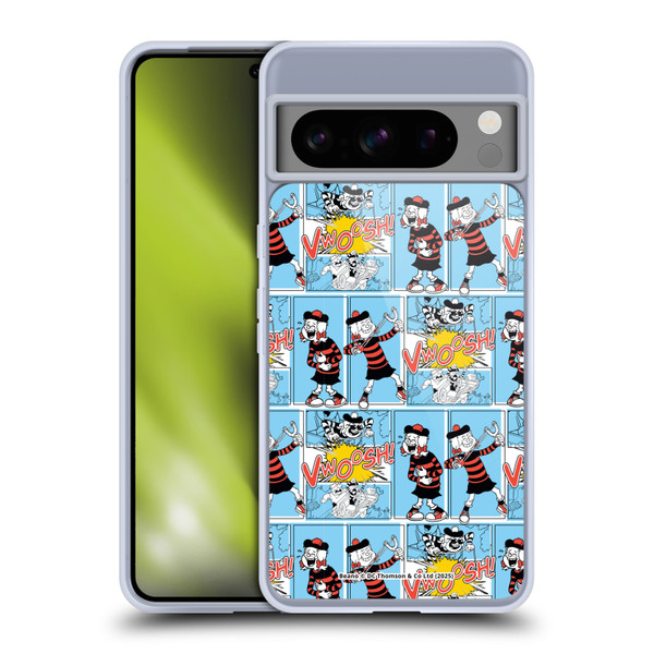 Beano Bananaman Patterns Minnie Soft Gel Case for Google Pixel 8 Pro