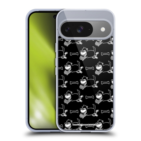Beano Bananaman Patterns Gnasher Soft Gel Case for Google Pixel 9 / Pixel 9 Pro