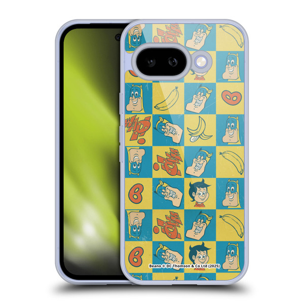 Beano Bananaman Patterns Classic Soft Gel Case for Google Pixel 9A