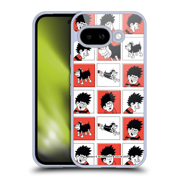 Beano Bananaman Patterns Dennis Soft Gel Case for Google Pixel 9A