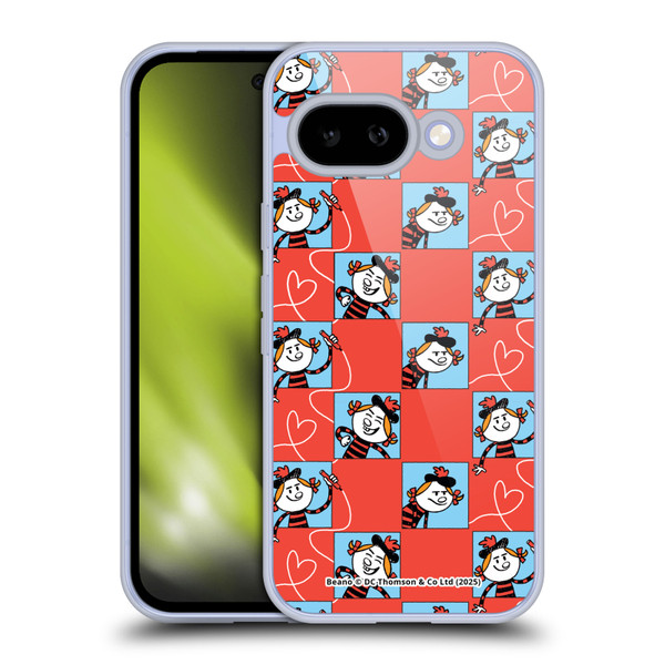 Beano Bananaman Patterns Minnie Heart Soft Gel Case for Google Pixel 9A