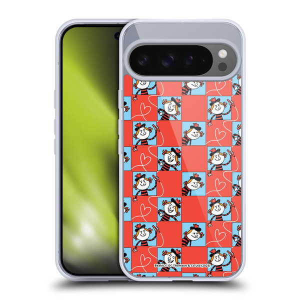 Beano Bananaman Patterns Minnie Heart Soft Gel Case for Google Pixel 9 Pro XL