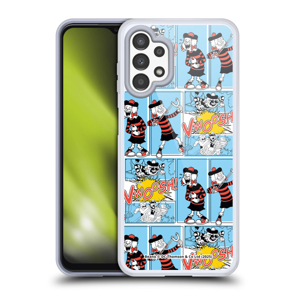 Beano Bananaman Patterns Minnie Soft Gel Case for Samsung Galaxy A13 (2022)