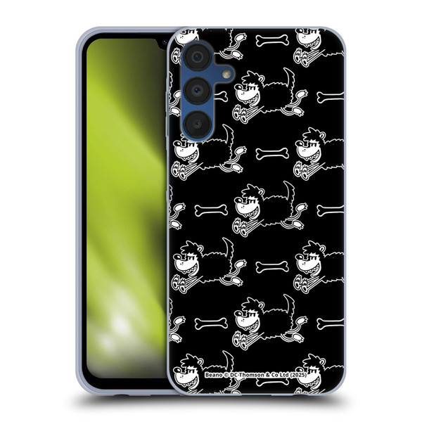 Beano Bananaman Patterns Gnasher Soft Gel Case for Samsung Galaxy A15 & MagSafe