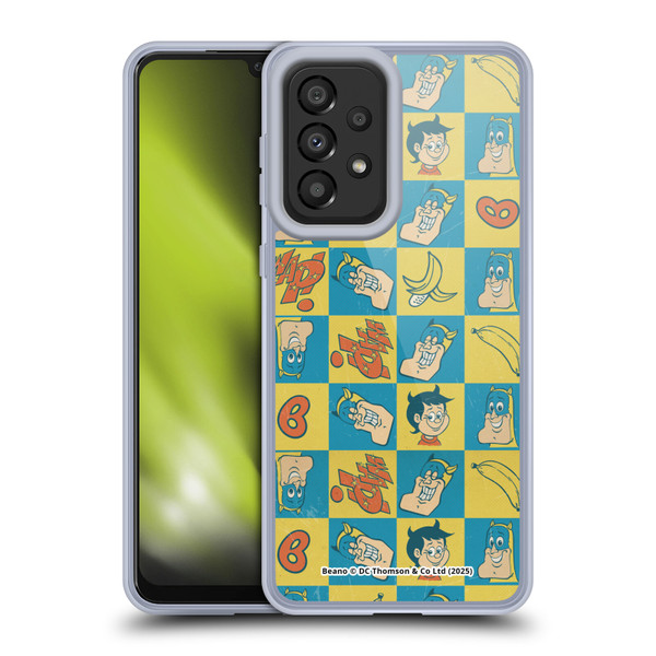 Beano Bananaman Patterns Classic Soft Gel Case for Samsung Galaxy A33 5G (2022)