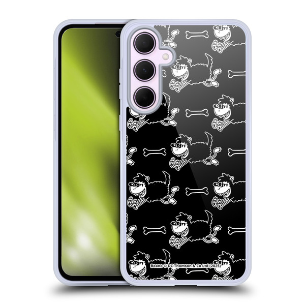 Beano Bananaman Patterns Gnasher Soft Gel Case for Samsung Galaxy A35 5G