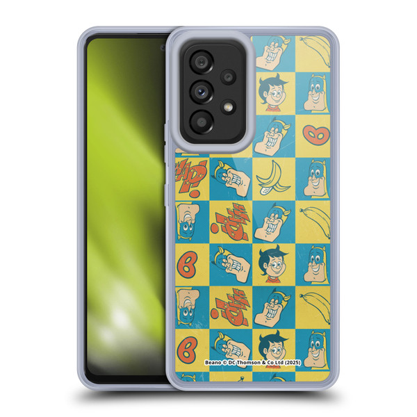 Beano Bananaman Patterns Classic Soft Gel Case for Samsung Galaxy A53 5G (2022)