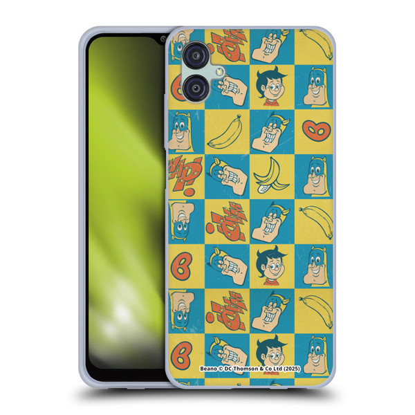 Beano Bananaman Patterns Classic Soft Gel Case for Samsung Galaxy M04 5G / A04e