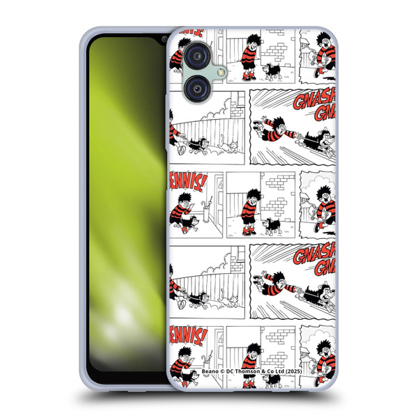 Beano Bananaman Patterns Dennis Gnasher Soft Gel Case for Samsung Galaxy M04 5G / A04e