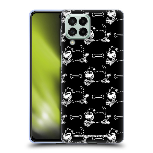 Beano Bananaman Patterns Gnasher Soft Gel Case for Samsung Galaxy M53 (2022)