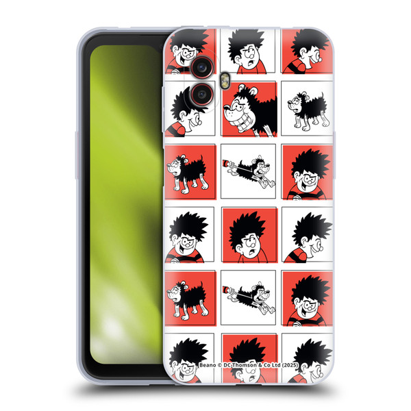 Beano Bananaman Patterns Dennis Soft Gel Case for Samsung Galaxy Xcover6 Pro/Pro2