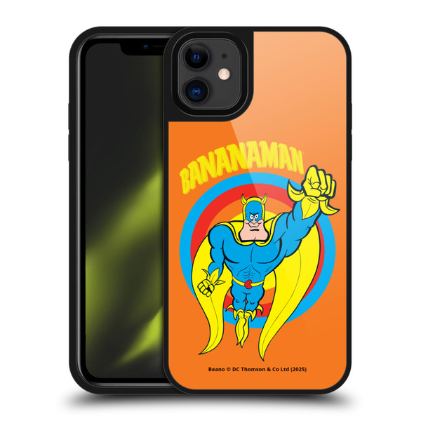 Beano Bananaman Graphics Fly Gel Armour Case For Apple iPhone 11