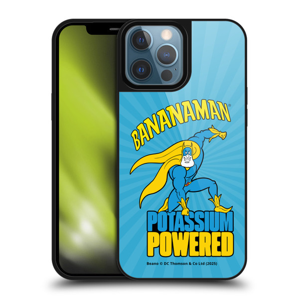 Beano Bananaman Graphics Potassium Powered Gel Armour Case For Apple iPhone 13 Pro Max