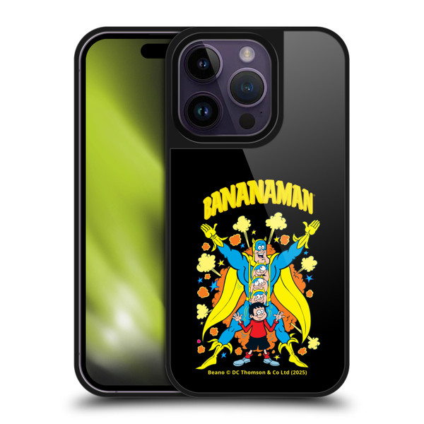Beano Bananaman Graphics Characters Gel Armour Case For Apple iPhone 14 Pro