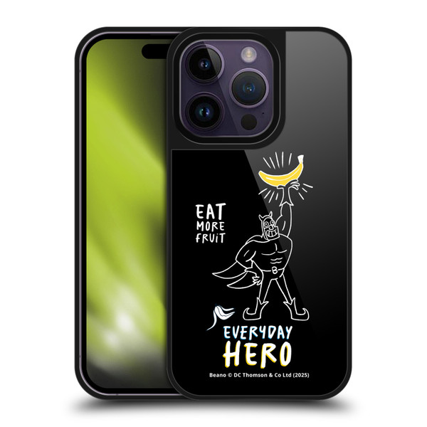 Beano Bananaman Graphics Everyday Hero Gel Armour Case For Apple iPhone 14 Pro