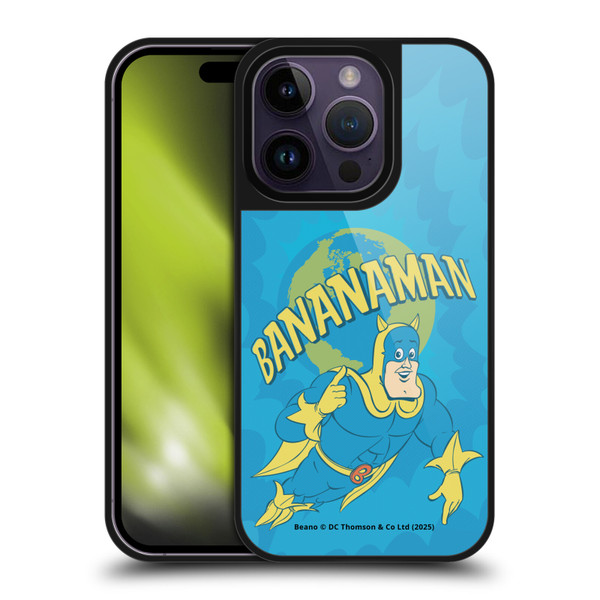 Beano Bananaman Graphics World Gel Armour Case For Apple iPhone 14 Pro