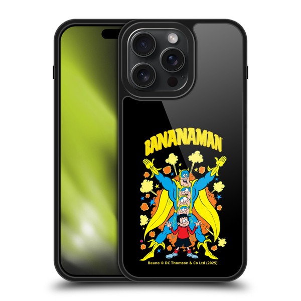 Beano Bananaman Graphics Characters Gel Armour Case For Apple iPhone 15 Pro Max