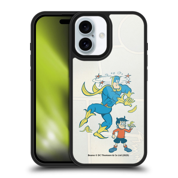Beano Bananaman Graphics With Dennis Gel Armour Case For Apple iPhone 16
