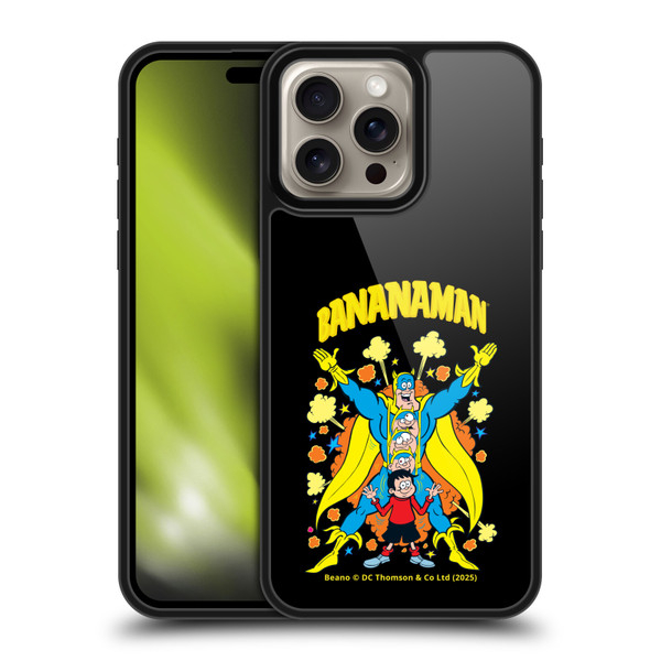 Beano Bananaman Graphics Characters Gel Armour Case For Apple iPhone 16 Pro Max