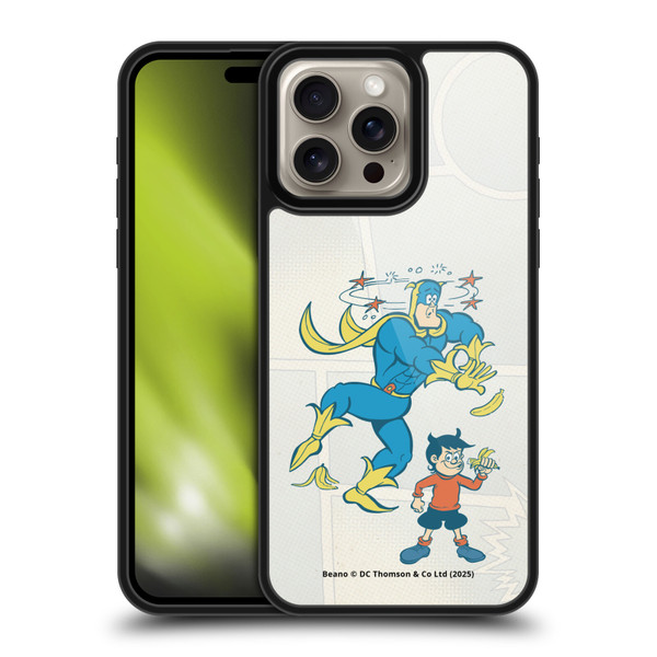 Beano Bananaman Graphics With Dennis Gel Armour Case For Apple iPhone 16 Pro Max