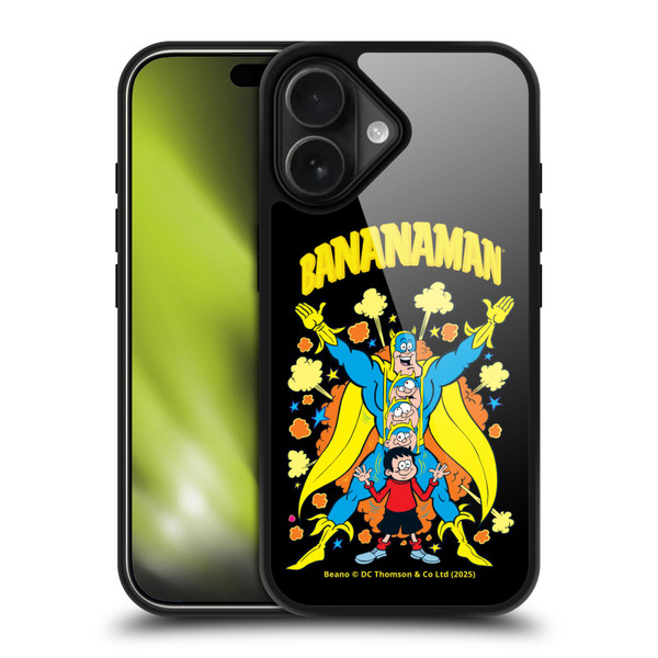 Beano Bananaman Graphics Characters Gel Armour Case For Apple iPhone 17