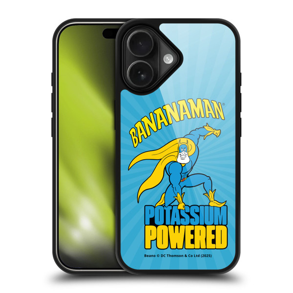 Beano Bananaman Graphics Potassium Powered Gel Armour Case For Apple iPhone 17