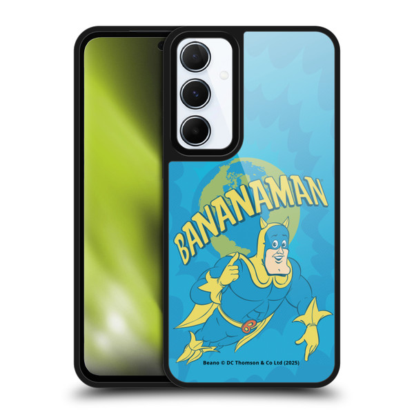 Beano Bananaman Graphics World Gel Armour Case For Samsung Galaxy A55 5G