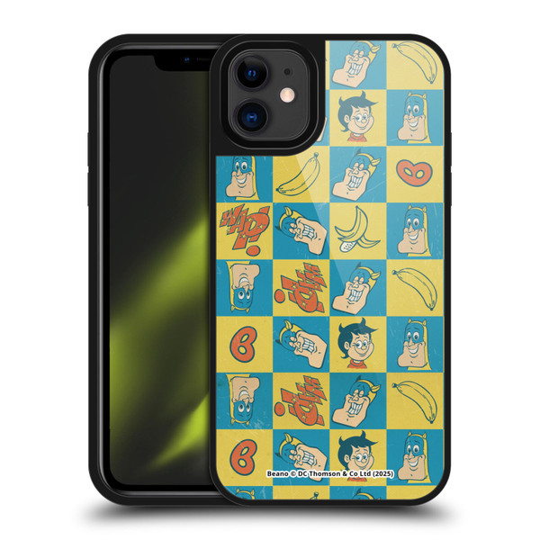 Beano Bananaman Patterns Classic Gel Armour Case For Apple iPhone 11