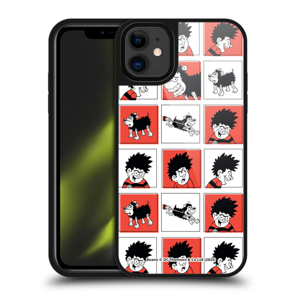 Beano Bananaman Patterns Dennis Gel Armour Case For Apple iPhone 11