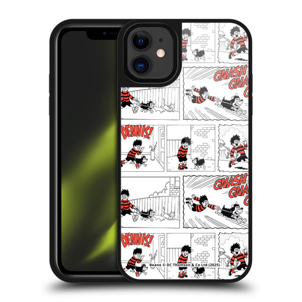 Beano Bananaman Patterns Dennis Gnasher Gel Armour Case For Apple iPhone 11