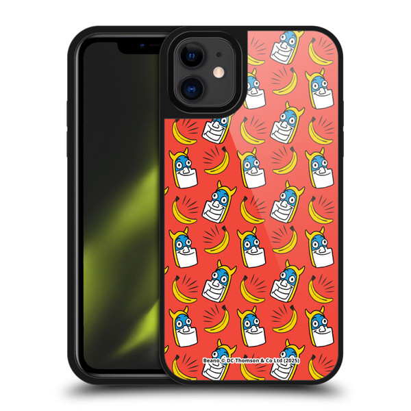 Beano Bananaman Patterns Head Gel Armour Case For Apple iPhone 11