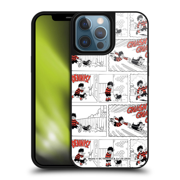 Beano Bananaman Patterns Dennis Gnasher Gel Armour Case For Apple iPhone 13 Pro Max