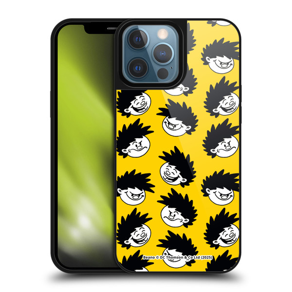 Beano Bananaman Patterns Dennis Head Gel Armour Case For Apple iPhone 13 Pro Max
