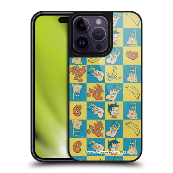 Beano Bananaman Patterns Classic Gel Armour Case For Apple iPhone 14 Pro Max
