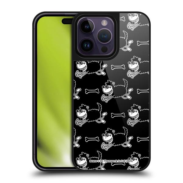Beano Bananaman Patterns Gnasher Gel Armour Case For Apple iPhone 14 Pro Max