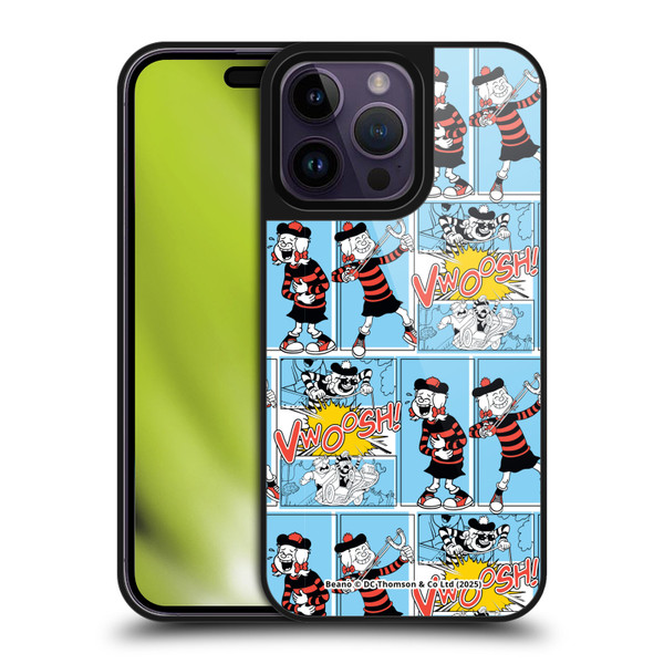Beano Bananaman Patterns Minnie Gel Armour Case For Apple iPhone 14 Pro Max