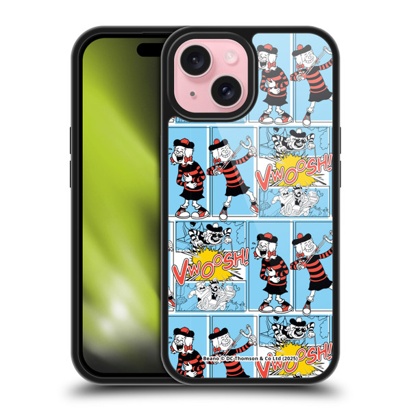 Beano Bananaman Patterns Minnie Gel Armour Case For Apple iPhone 15