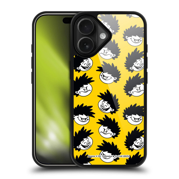 Beano Bananaman Patterns Dennis Head Gel Armour Case For Apple iPhone 17