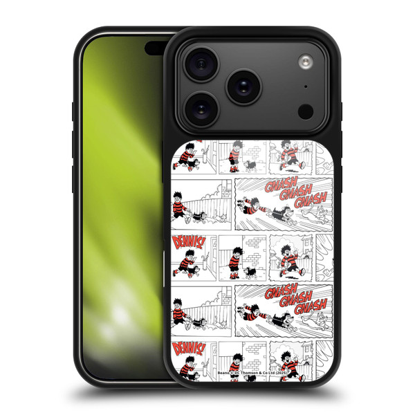 Beano Bananaman Patterns Dennis Gnasher Gel Armour Case For Apple iPhone 17 Pro