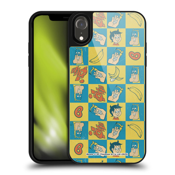 Beano Bananaman Patterns Classic Gel Armour Case For Apple iPhone XR