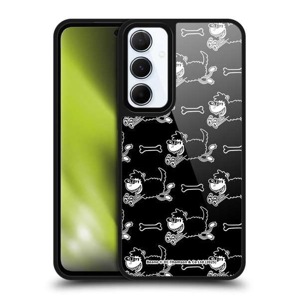Beano Bananaman Patterns Gnasher Gel Armour Case For Samsung Galaxy A55 5G