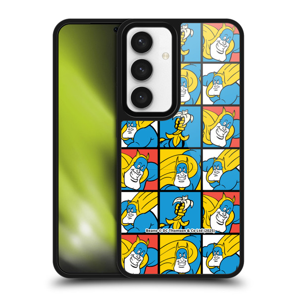 Beano Bananaman Patterns Squares Gel Armour Case For Samsung Galaxy S24 5G