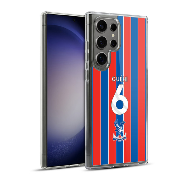 Crystal Palace FC 2025/26 Players Home Kit Marc Guéhi Soft Gel Case for Samsung Galaxy S23 Ultra 5G & MagSafe